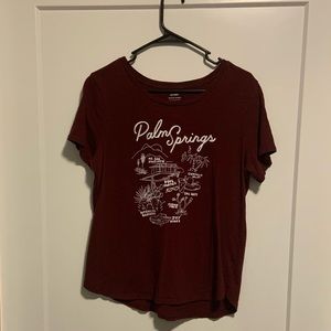 Palm Springs t-shirt. Size medium